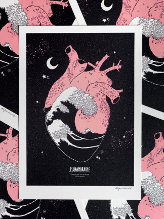 Tsunamorarse - Print A4